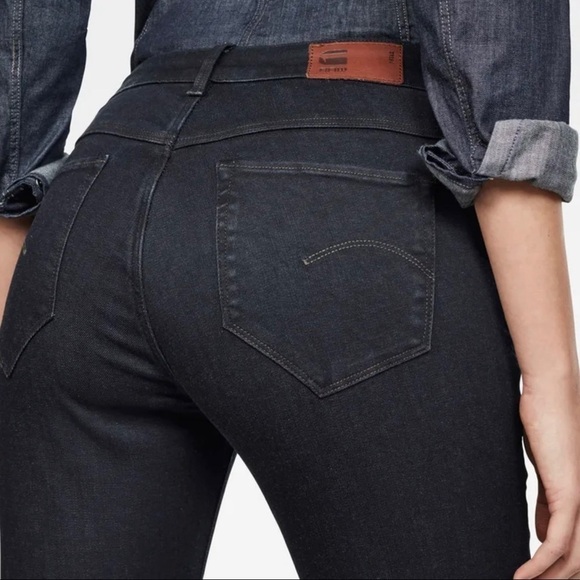 G Star Raw Super Shape Skinny Jean in Rinsed - 24x32 - Picture 8 of 9